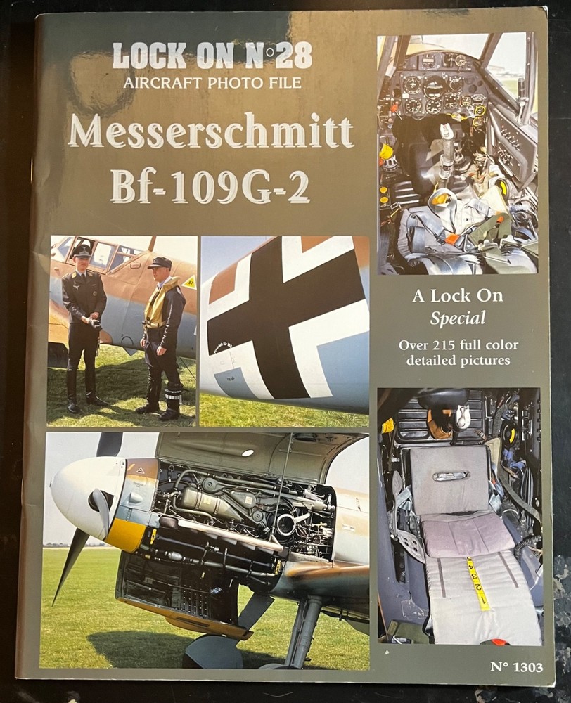 Messerschmitt Bf-109G-2 Verlinden Lock On No.28 Aircraft Photo File 215 OOP RARE