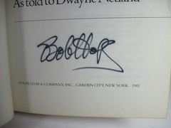 SIGNED COPY – BOB HOPE BOOK – CONFESSIONS OF A HOOKER MY LOVE AFFAIR WITH GOLF