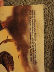 Vintage 1987 Golden Dinosaurs Giant Coloring Book 92 Pages Left Uncolored VTG