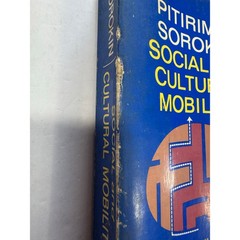 Social and Cultural Mobility by Pitirim A Sorokin 1964 1st Free Press Paperback