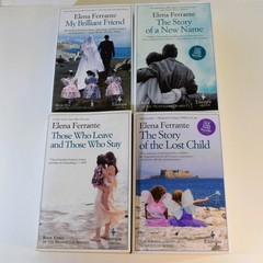 Neapolitan Novels 4 Books Set – Elena Ferrante – My Brilliant Friend -Lot Series