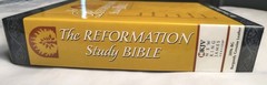 Reformation Study Bible NKJV 1995 Burgundy Genuine Leather Brand New In Box 2896