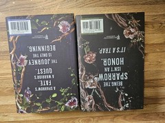 Shield Of Sparrows And Rites Of The Starlings Sprayed Edges First Editions.