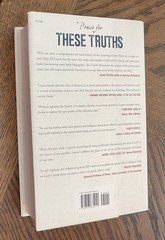 These Truths : A History of the United States by Jill Lepore (2018, Hardcover)