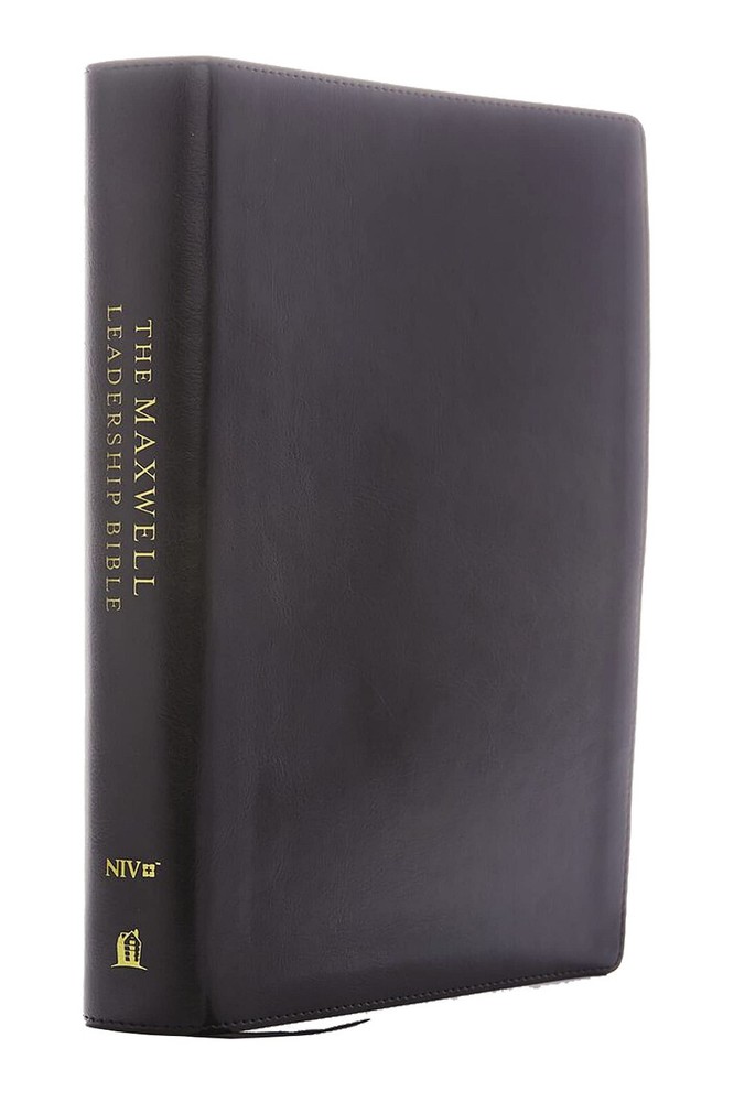 NIV Maxwell Leadership Bible Premium Bonded Leather BRAND NEW in Shrink Wrap!!!