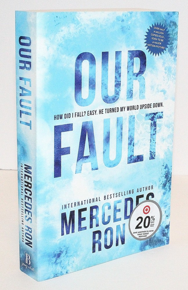 Our Fault by Mercedes Ron Paperback Romance Novel Softback Book