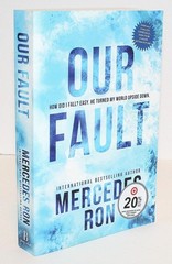 Our Fault by Mercedes Ron Paperback Romance Novel Softback Book