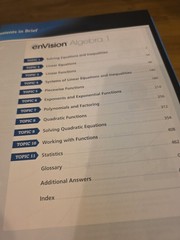 enVision Algebra 1 Teacher’s Ed. Volume 1 & 2 2018