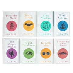 The Complete HG Wells 8 Books Collection Box Set – Fiction – Hardback