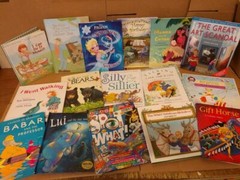 5 LBS (Pounds) Kids Children Books by Genre BOARD TODDLER CHAPTER STORYTIME SET