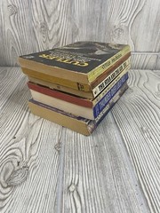 Lot of 6 Western Paperbacks Zane Grey Max Brand Cowboys Adventure Action