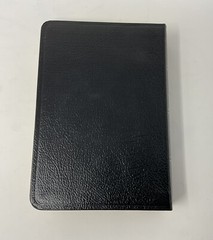 Holman KJV Large Print Compact Bible Black Premium Bonded Leather Red Letter