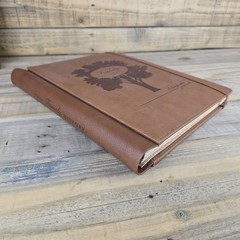 Our Family History A Keepsake Journal Faux Leather-Bound Family Tree Religious