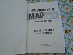 REAL MONEY, MAD MONEY, GETTING BACK TO EVEN BY JAMES J. CRAMER LOT OF 3 BOOKS