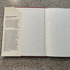 James Dean Revisited Hardcover, by Dennis Stock- good w/DJ 1978 The Viking Press