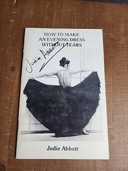 How To Make An Evening Dress Without Tears Judie Abbott Paperback Book 26 Pages