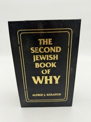 The Jewish Book of Why Alfred J Kolatch Slip Case 2 Volume Set Leather Slipcase