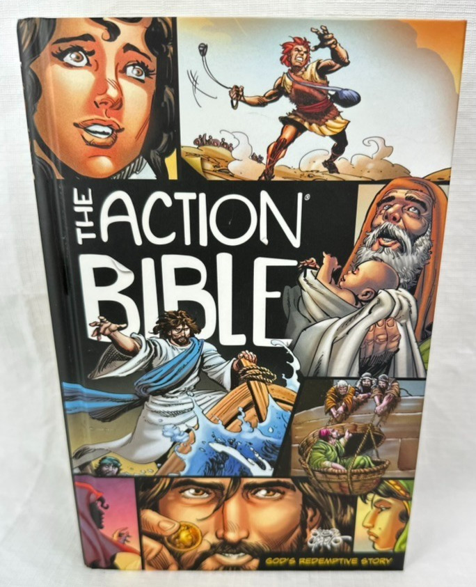 The Action Bible: God’s Redemptive Story (Action Bible Series) Children’s Bible