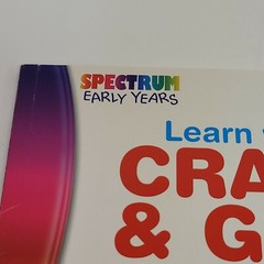 Spectrum Early Years: Crafts & Gifts, Ages 3 – 6 Learn with Me. Free Shipping!