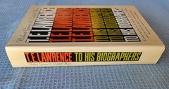 1963. 1st Ed. T. E. Lawrence To His Biographers Robert Graves Liddell Hart HCDJ