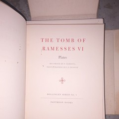 The Tomb of Ramesses VI Hardcover Plates Egyptian Religious Texts Bollingen XL-1