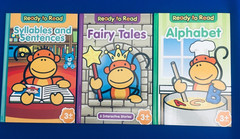 Ready-to-Read 3+ Years Syllables and Sentences Fairy tales + alphabet 3 books