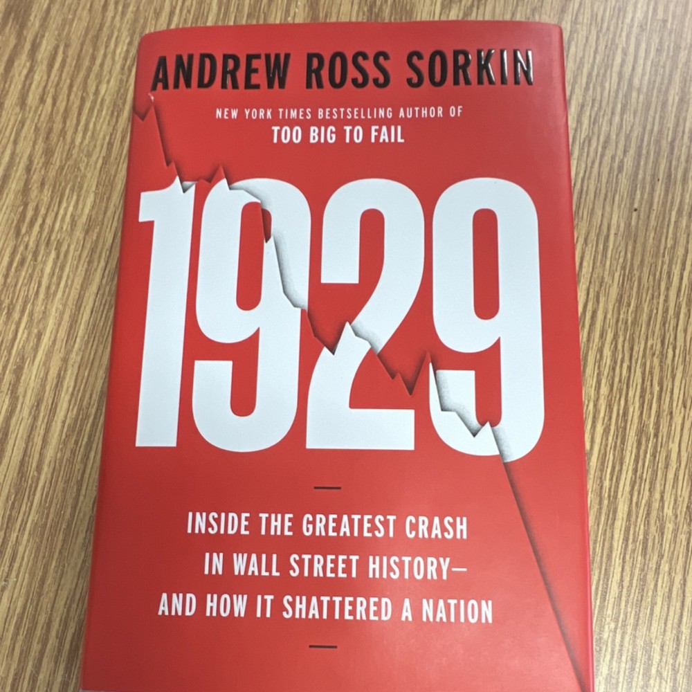 Andrew Ross Sorkin 1929 First Edition Hardcover w/Dust Jacket Penguin Publishing
