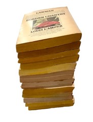 Louis L’amour Lot 12 American Action Western Story Paperback Wild West Novels