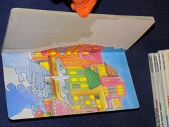 7 TOTAL Preschool Press My Tall Book of HAPPY TOWN forest animals Dinosaurs 1989