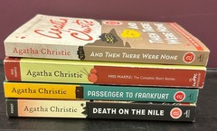 Lot of 4 Agatha Christie Collection books William Morrow Trade Paperbacks VG