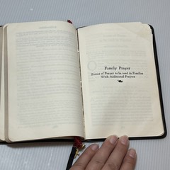 1952 Black Morocco Leather Lined BOOK OF COMMON PRAYER, Oxford University Press