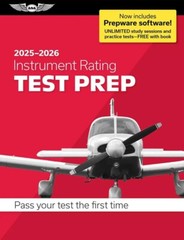 ASA 2025-2026 Instrument Rating Test Prep With Prepware Software