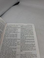 [WATER DMG] Cambridge Holy Bible Concordance Morocco Leather Lined India Paper