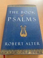 The Book of Psalms: A Translation – Hardcover, by Alter Robert – Very Good b