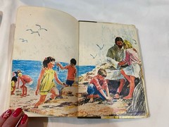 The Children’s Living Bible Illustrated Hardcover Vintage Tyndale