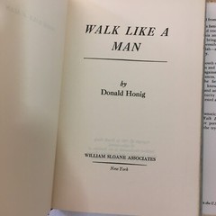 Civil War: Walk Like A Man by Donald Honig 1961 First Edition/Hardcover DJ