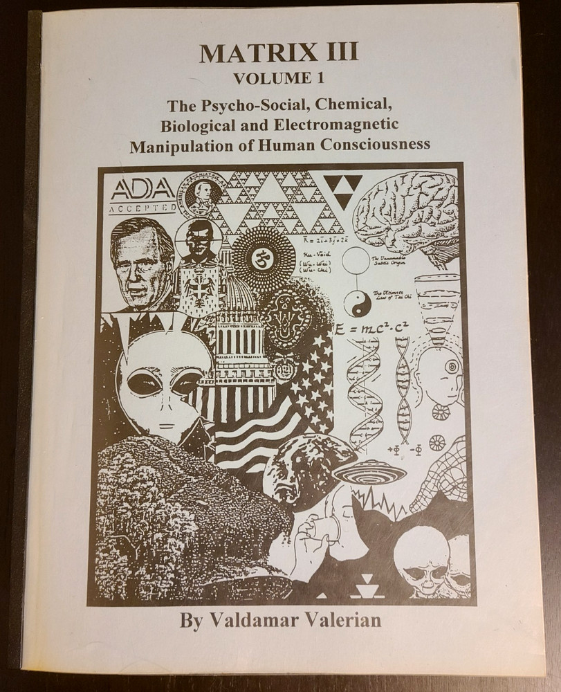 Matrix III Volume 1 – Valdamar Valerian, 1st Edition (G+)