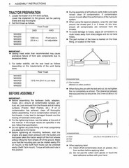 KUBOTA LA1065A Assembly Instructions Manual – ROBUST WIRE BOUND – TOUGH COVERING