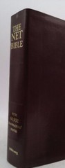 The Net Bible First Edition Burgundy Premium Bonded Leather