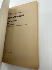 The Topliner Book Of Football Paperback John Goodbody 7 By 4.5 Inches 112 Pages
