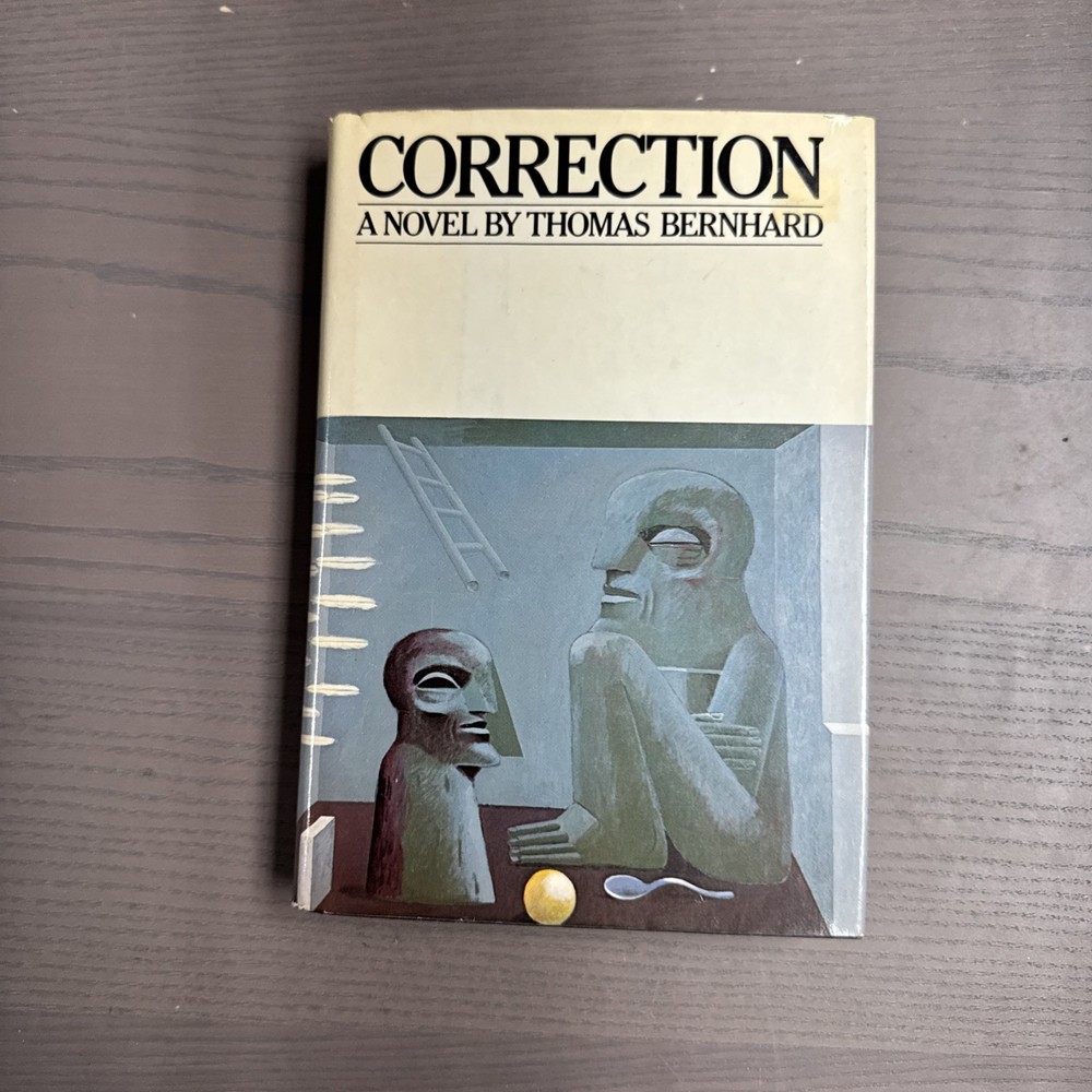 Thomas Bernhard Correction First Knopf Edition 1979 HC DJ