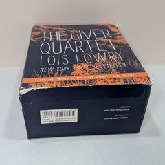 The Giver Quartet Boxed Set By Lois Lowry 4 Hardback Book Box Set w/ Rare Map