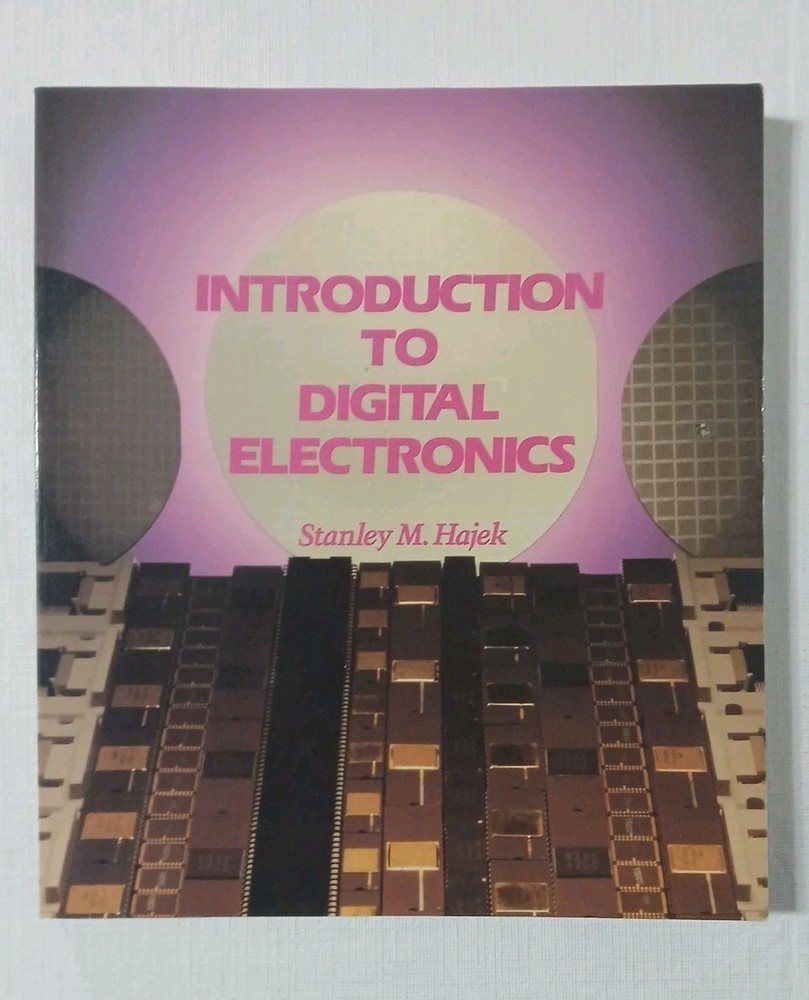 Introduction To Digital Electronics Vintage Book 1986 Logic Gates Microprocessor