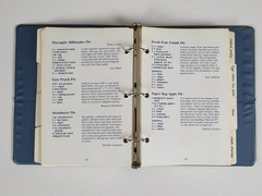 From Quilts To Quiche Cookbook Recipes 288 Pages Vintage Hardcover Notebook
