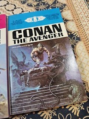 LOT of 5 VTG CONAN Lancer PB BOOK Robert Howard & L. Sprague de Camp 1960s ~NM~