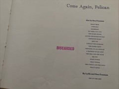 Come Again, Pelican by Don Freeman (1961, Hardcover)