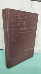 1968 HC Philosophic Classics Vol. 1: Thales to Ockham 2nd. Ed. by Kaufmann, Wa..