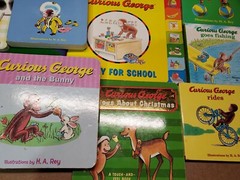 Lot of 10 CURIOUS GEORGE Board Books by Margret & H. A. Rey „Random Mix”