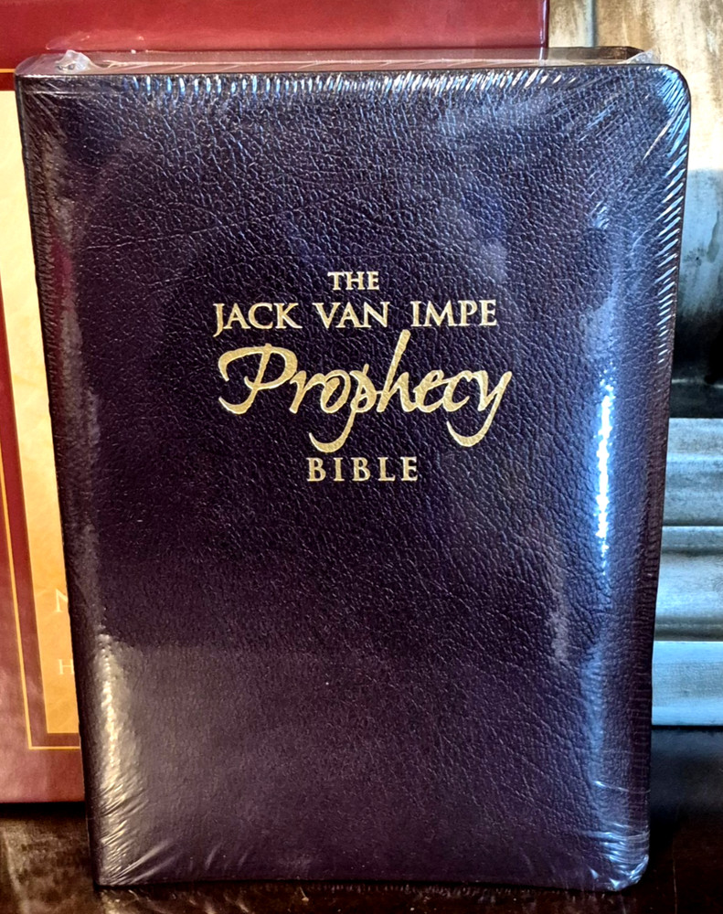 The Jack Van Impe Prophecy Bible (KJV, Red Letter, Third Edition, Leather, NEW)