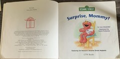RARE! Lot Of 3: 1st Vtg Trade PB Ed. Jim Henson’s CTW Elmo Books Set; ACCEPTABLE